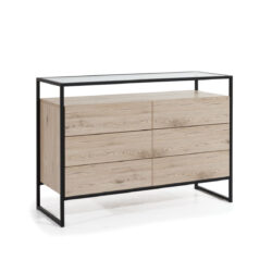 komoda New Elegance Glass Loft