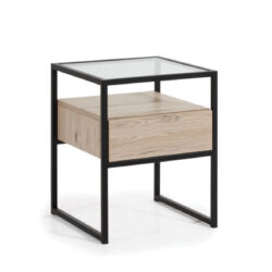 szafka nocna New Elegance Glass Loft