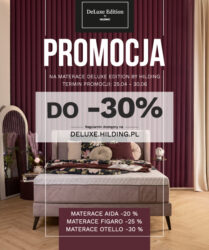 Promocja materace DeLux Hilding